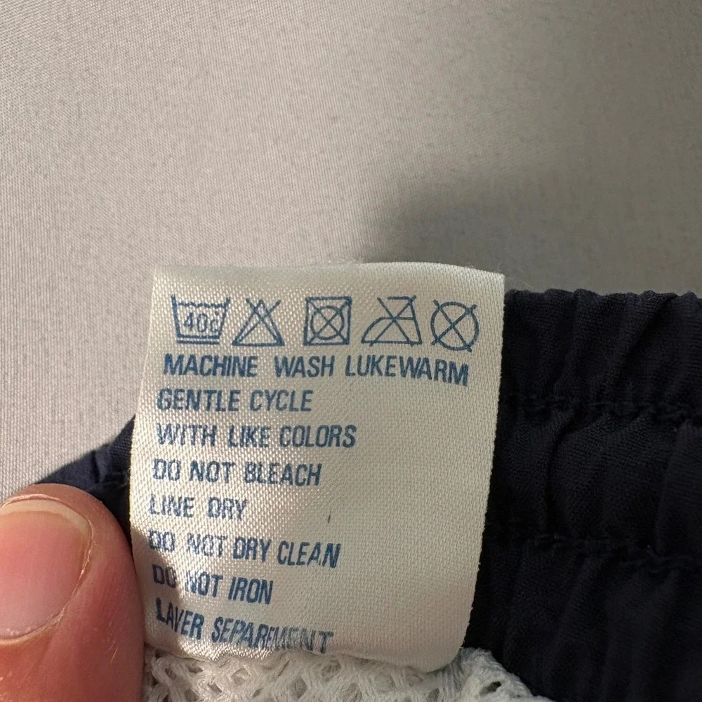 Reebok embroidered blue or